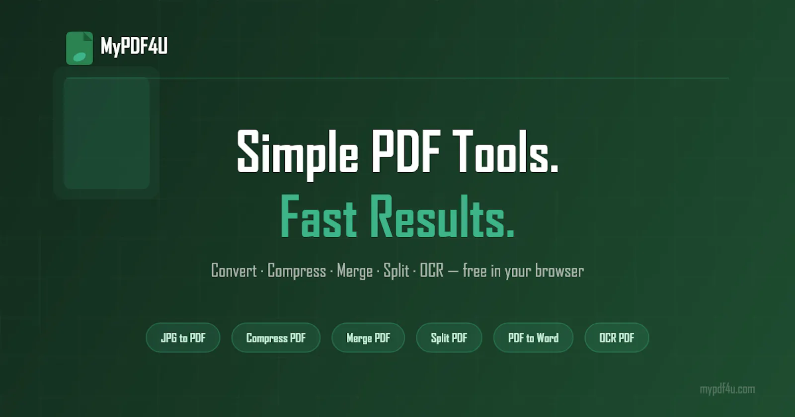 MyPDF4U screenshot 1