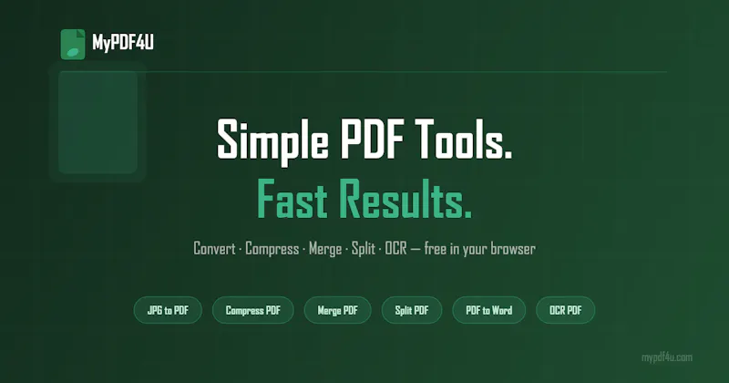 MyPDF4U screenshot 1