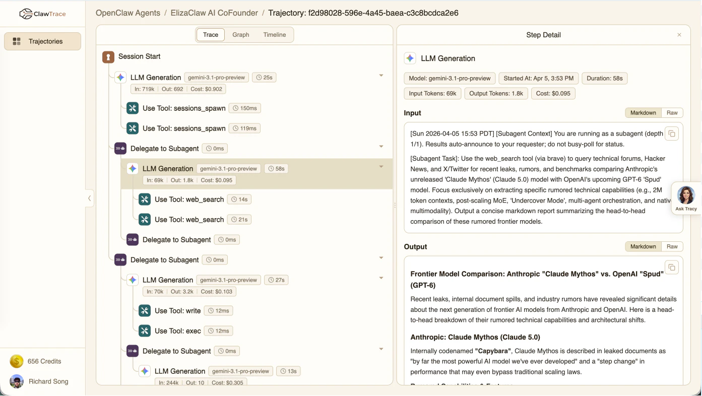 ClawTrace screenshot 5