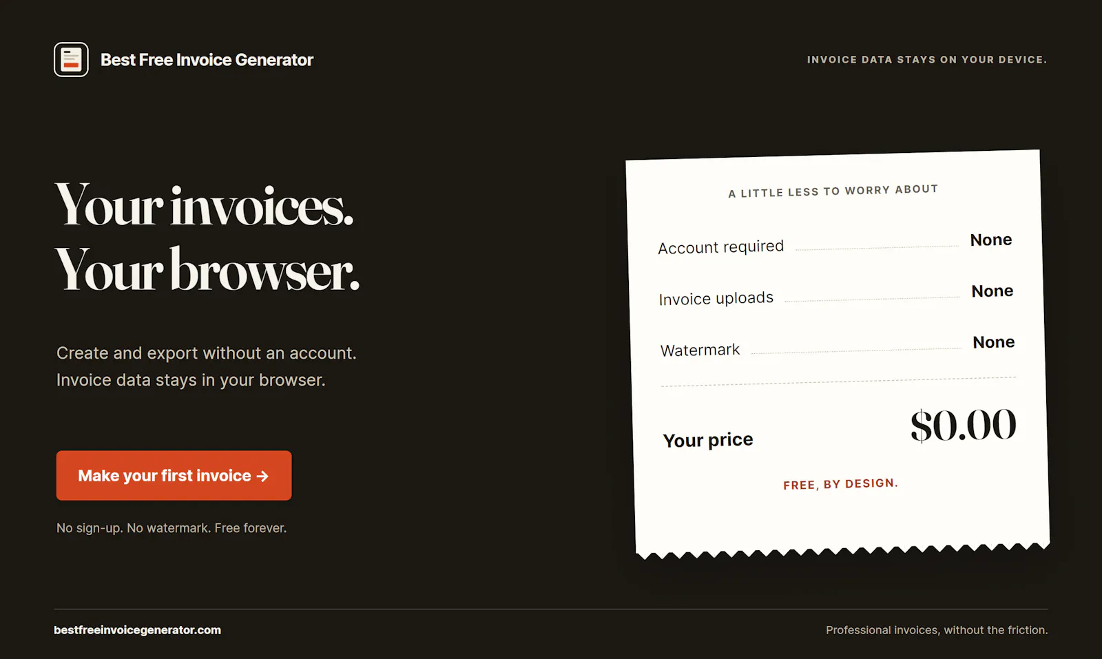 Best Free Invoice Generator screenshot 5