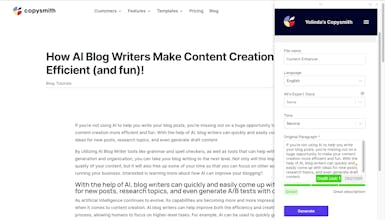 Copysmith Chrome Extension gallery image