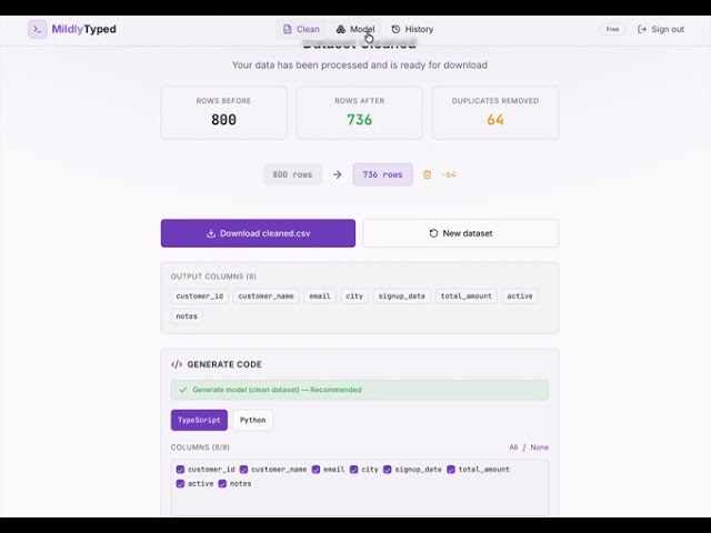 MildlyTyped gallery image