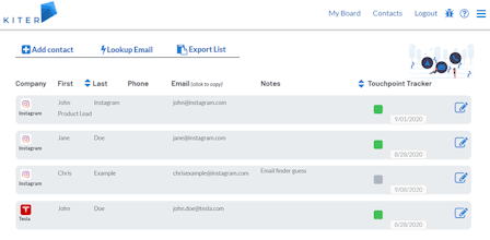 Kiter.app Chrome Plugin gallery image