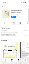 MenuMeld: AI Meal Journaling gallery image