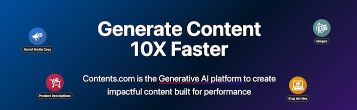 AI-driven content creation platform, supporting marketers in delivering top-tier content swiftly and efficiently.
