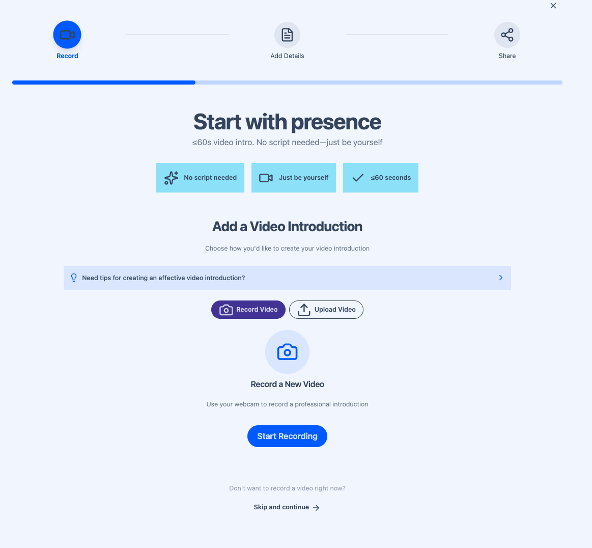 Wipperoz Virtual CV gallery image