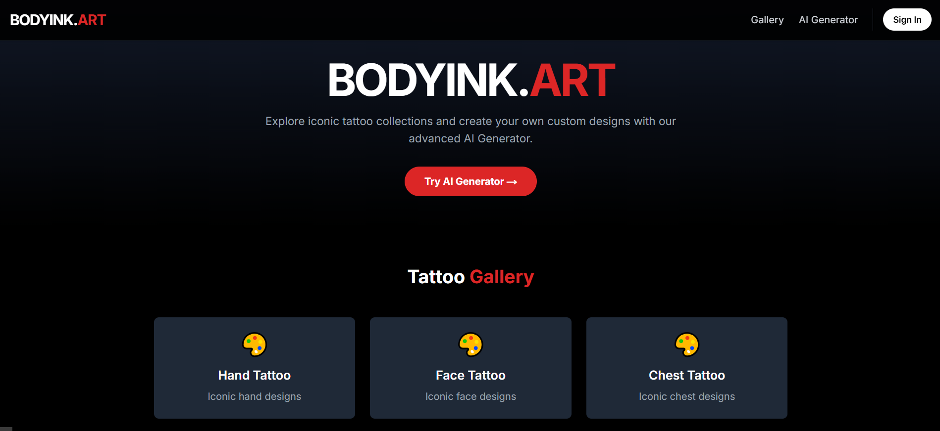 BodyInk.art gallery image
