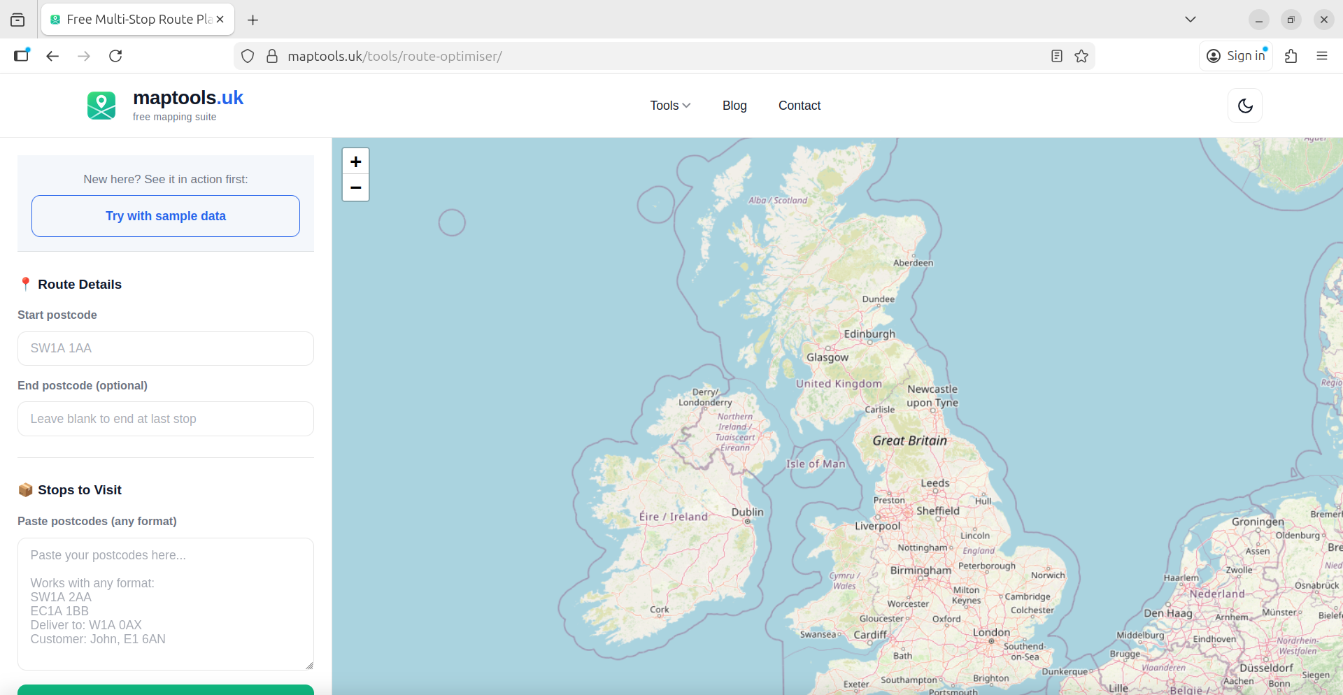 MapTools  - Main product screenshot demonstrating key features and user interface