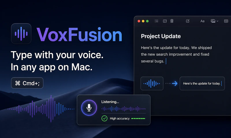VoxFusion screenshot 1