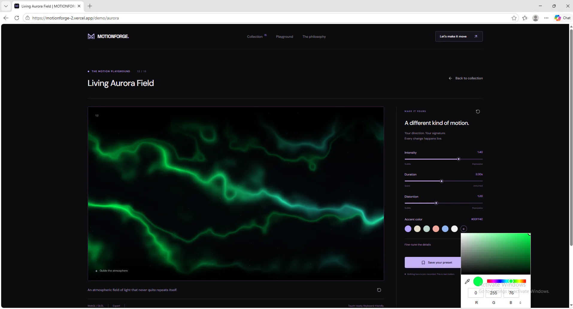 15 Interactive Web Animations gallery image