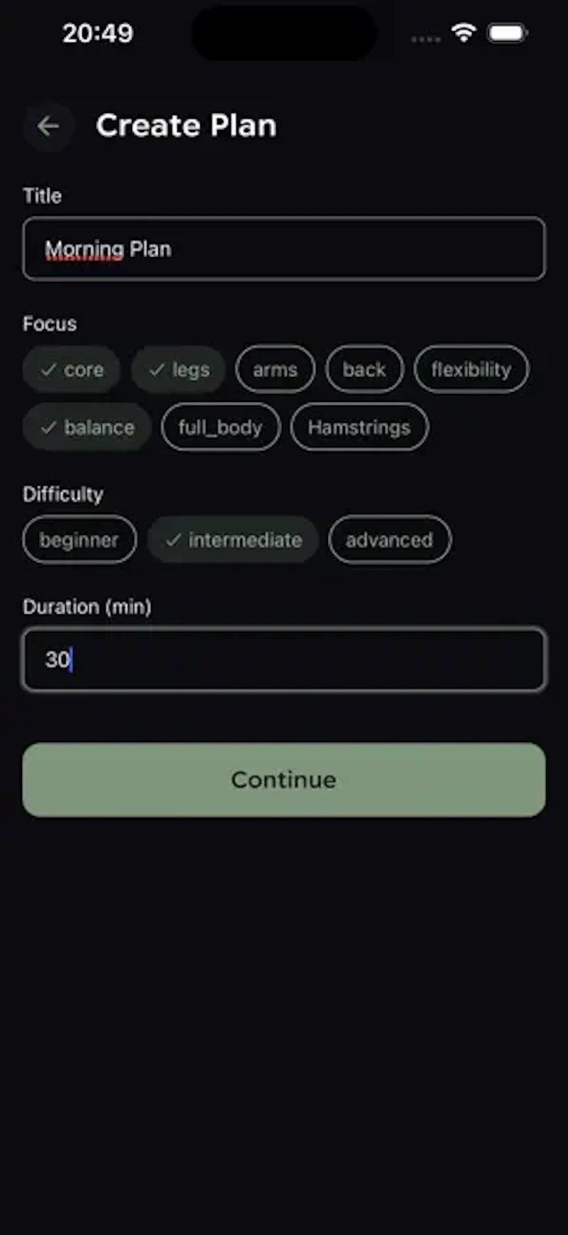 Yoflow: AI Yoga Planner screenshot 3