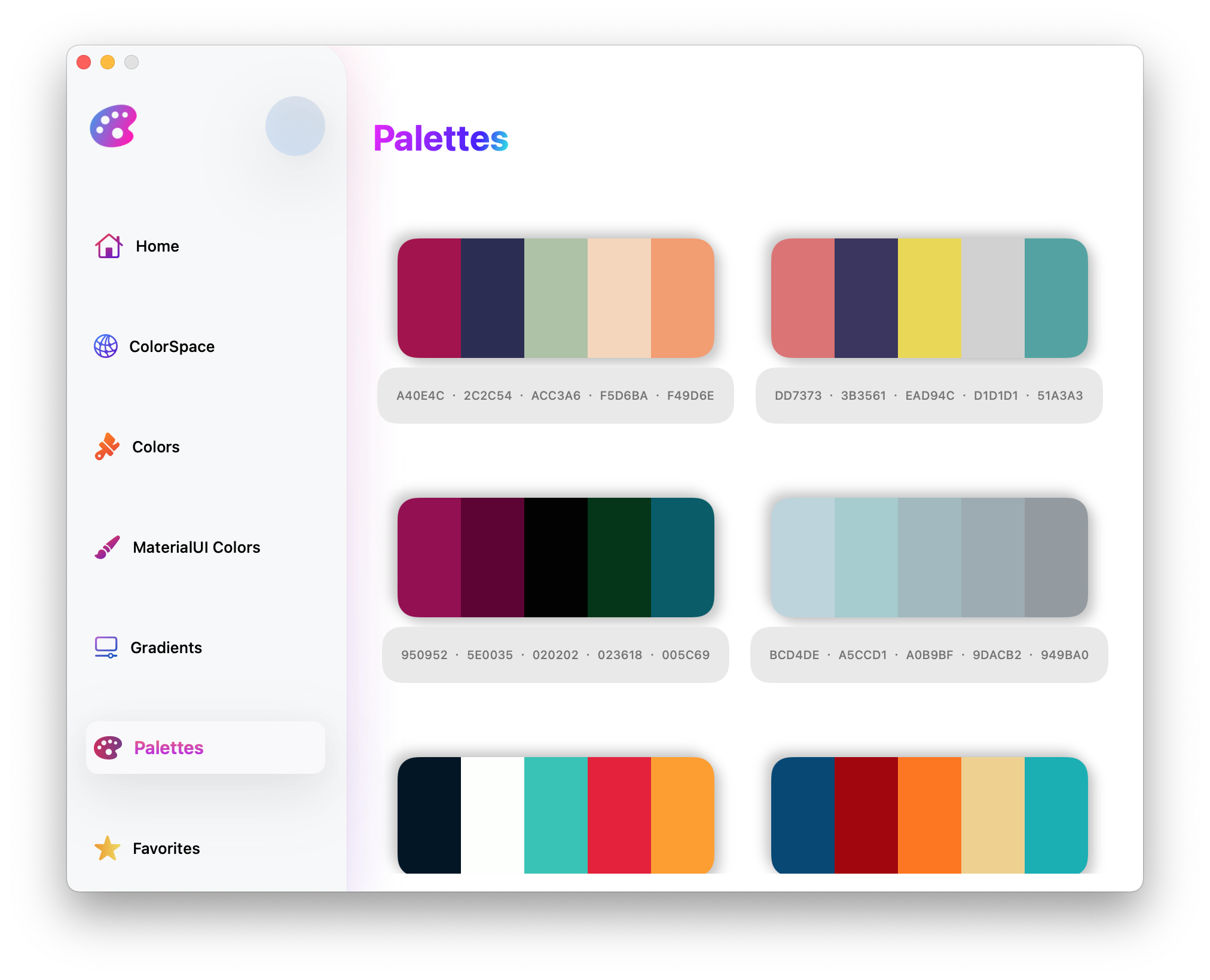 The Palette gallery image