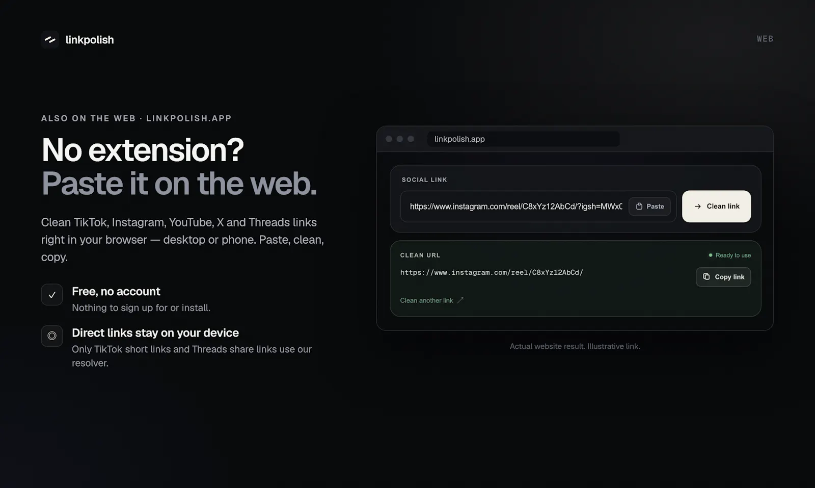 Linkpolish screenshot 6