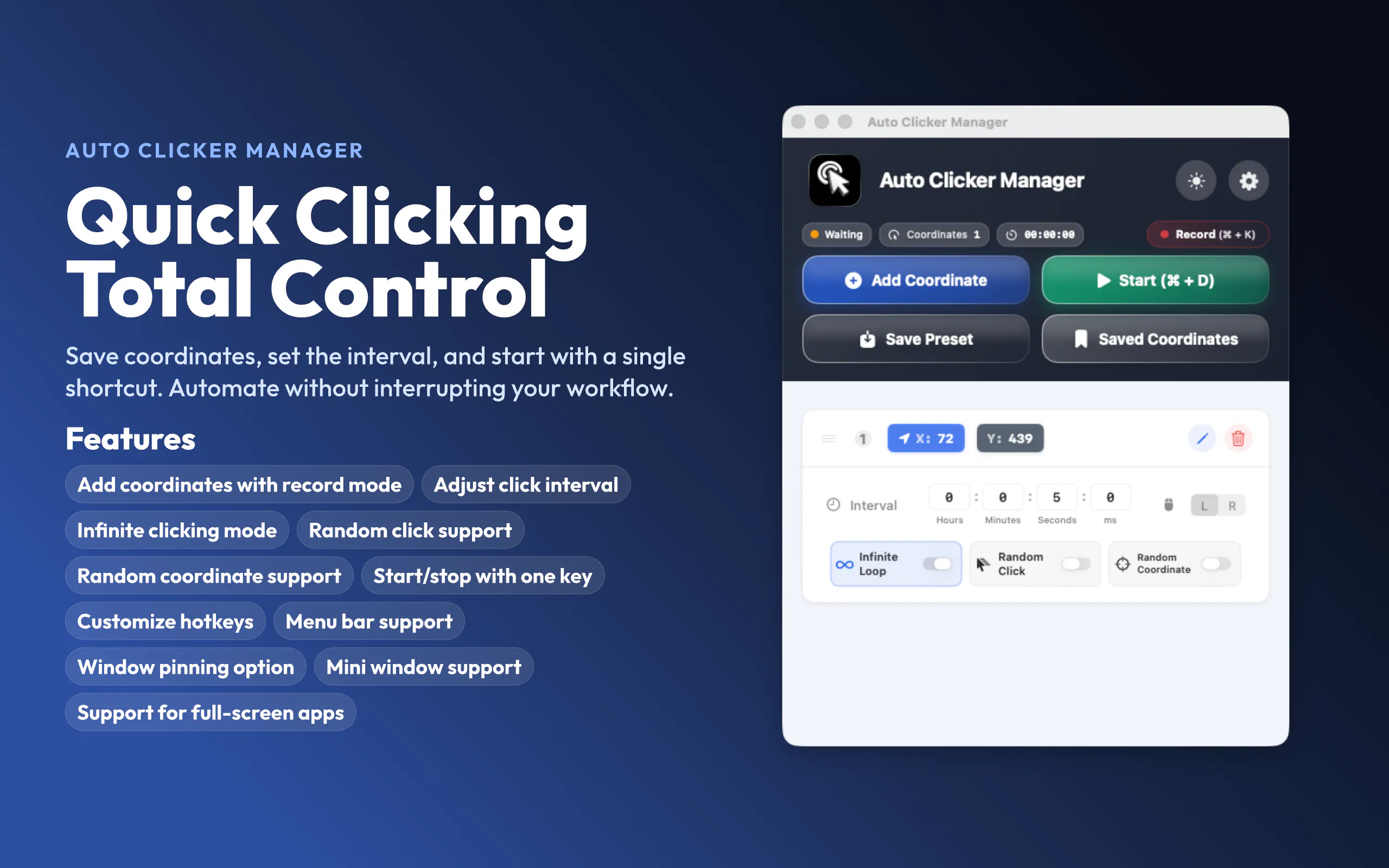 Auto Clicker Manager gallery image