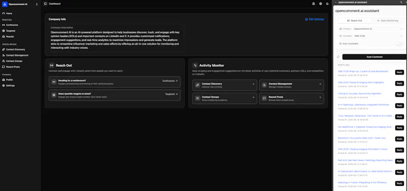 OpenComment AI screenshot 2