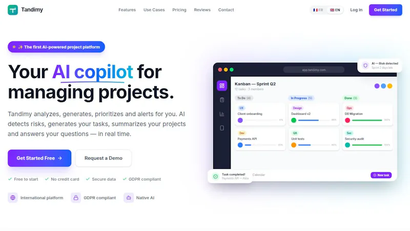 Tandimy screenshot 1