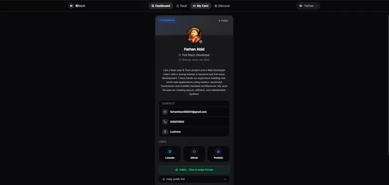 IDVault screenshot 7