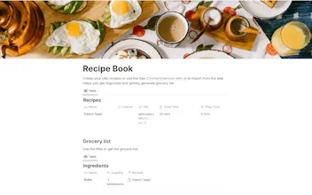 OneClick Recipe "AI"ggregator gallery image