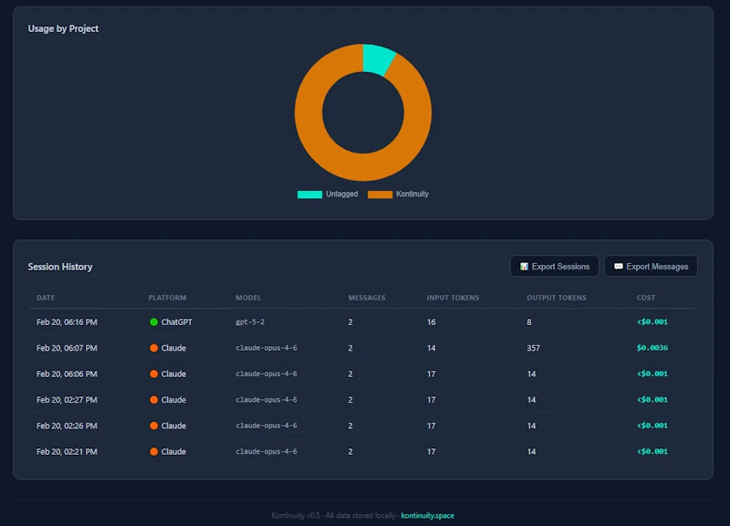 Kontinuity screenshot 4