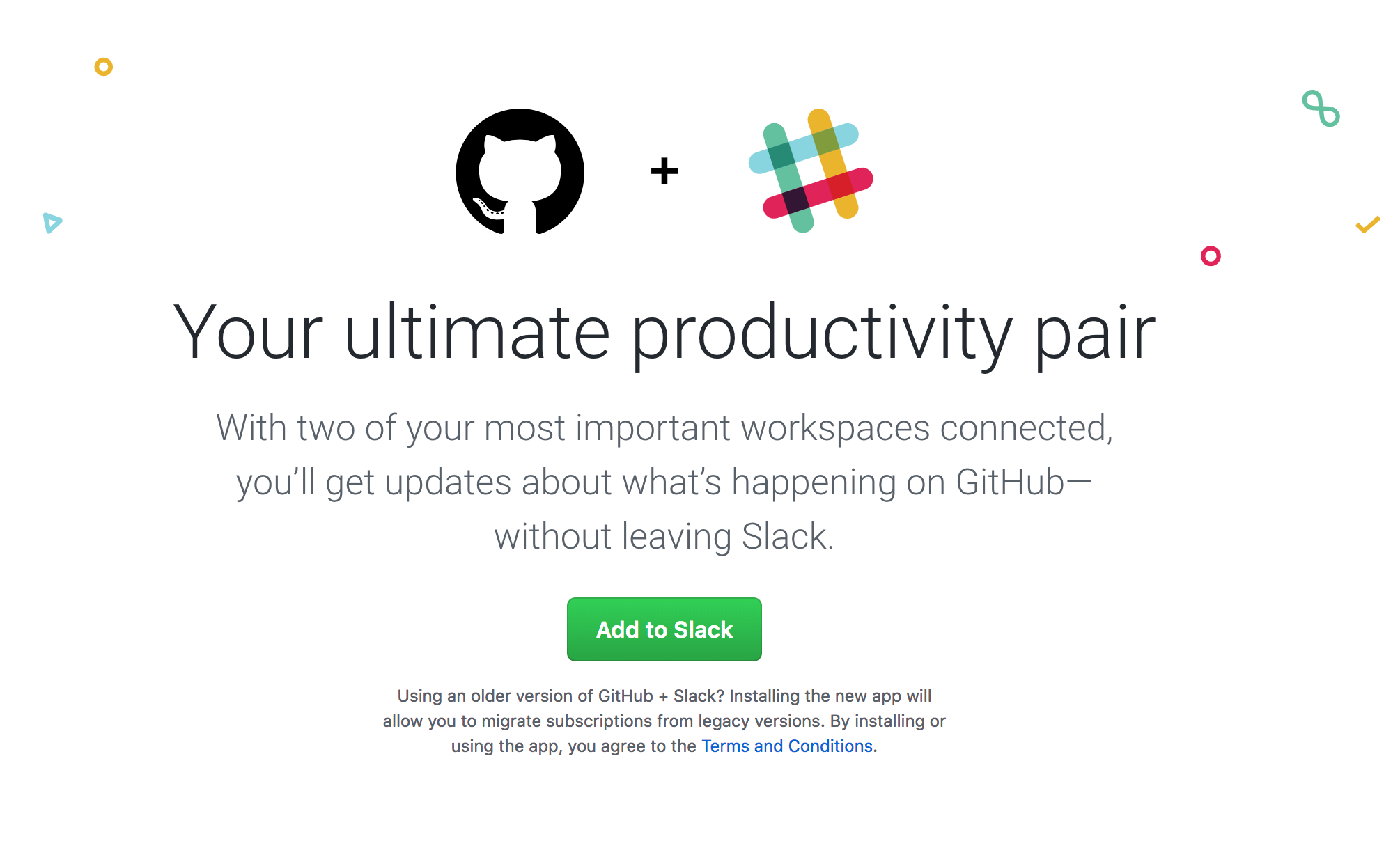 GitHub + Slack Integration gallery image