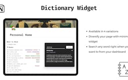 Dictionary & Daily Quote Widget media 3