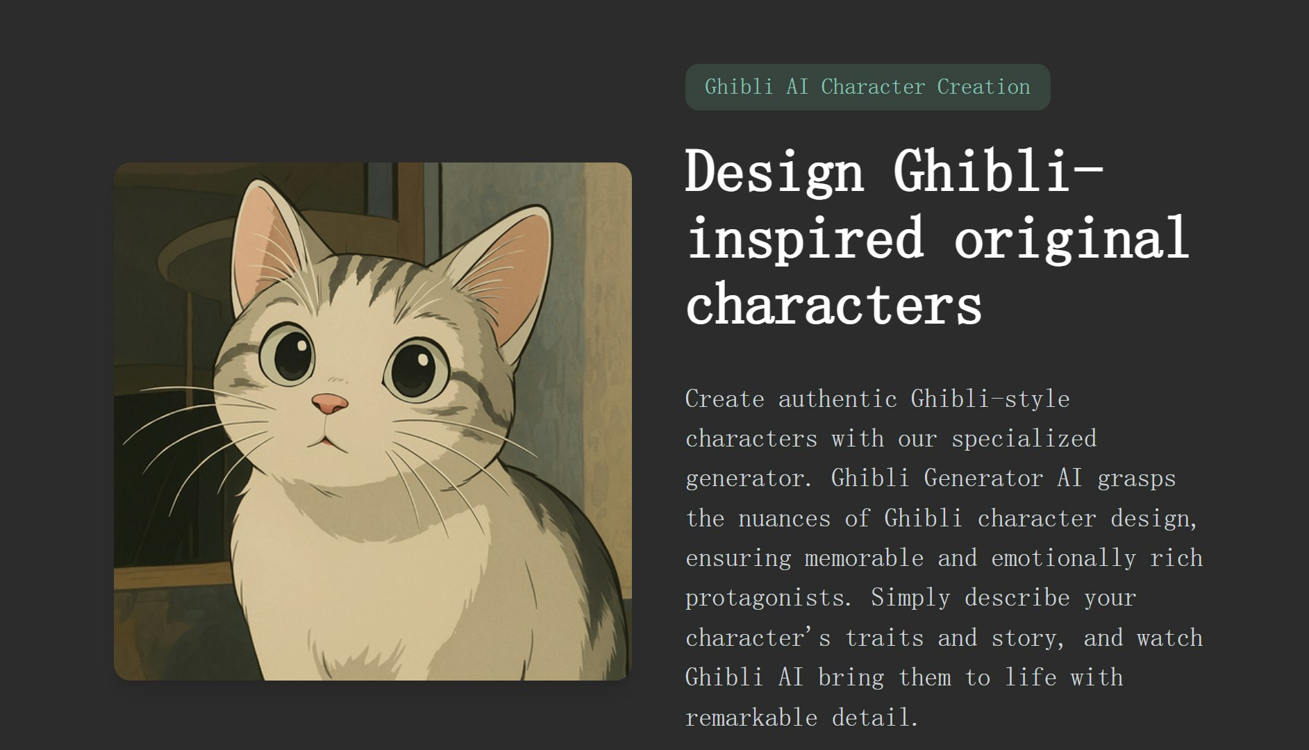Ghibli 생성기 - Ghibli 스타일의 예술 작품을 무료로 만듭니다 미디어 5