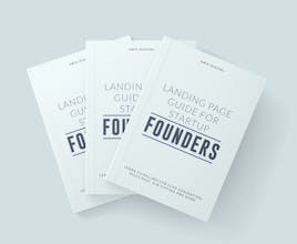 Landing page design guide for founders gallery image