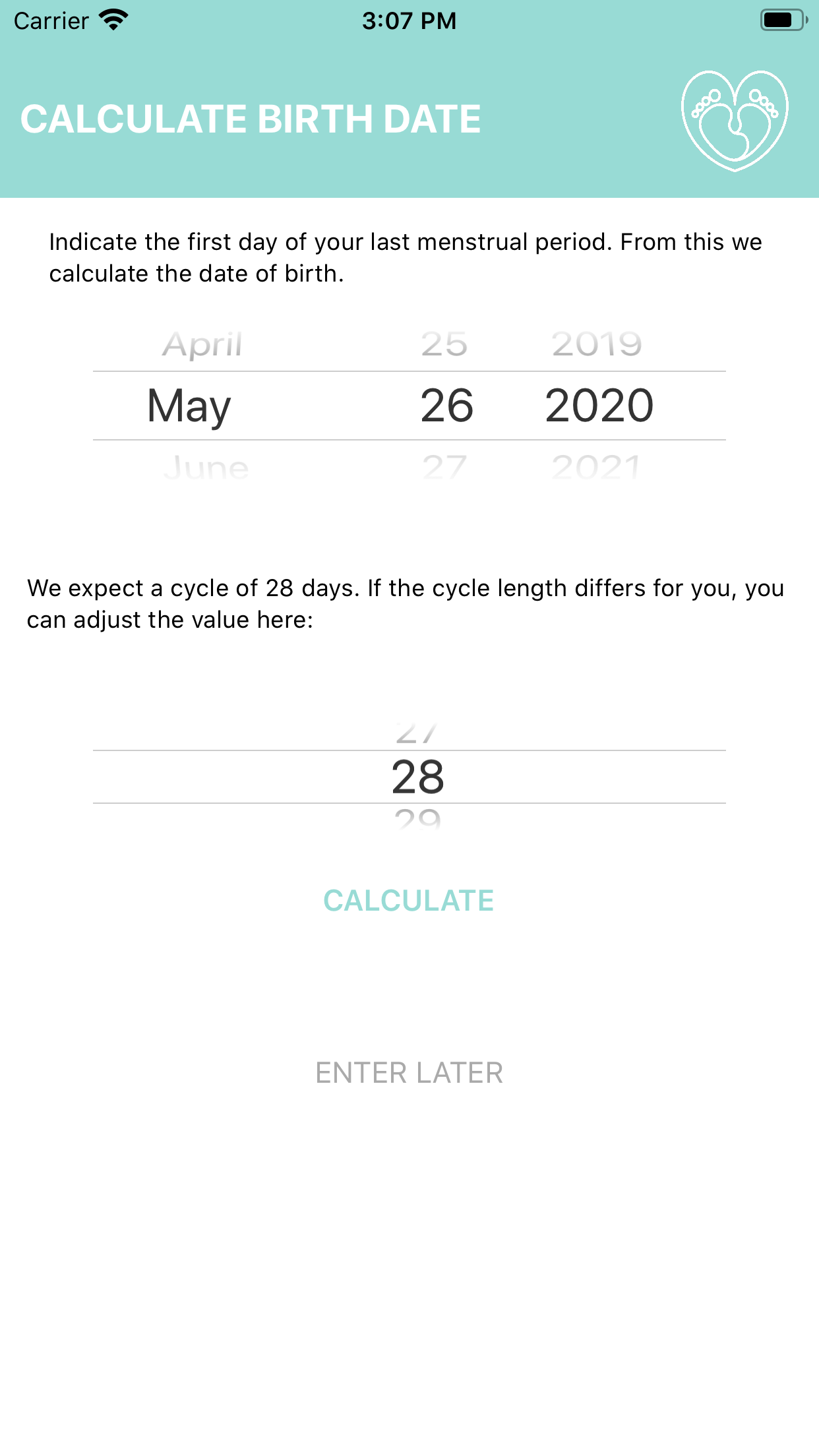 Pregnancyweek App gallery image