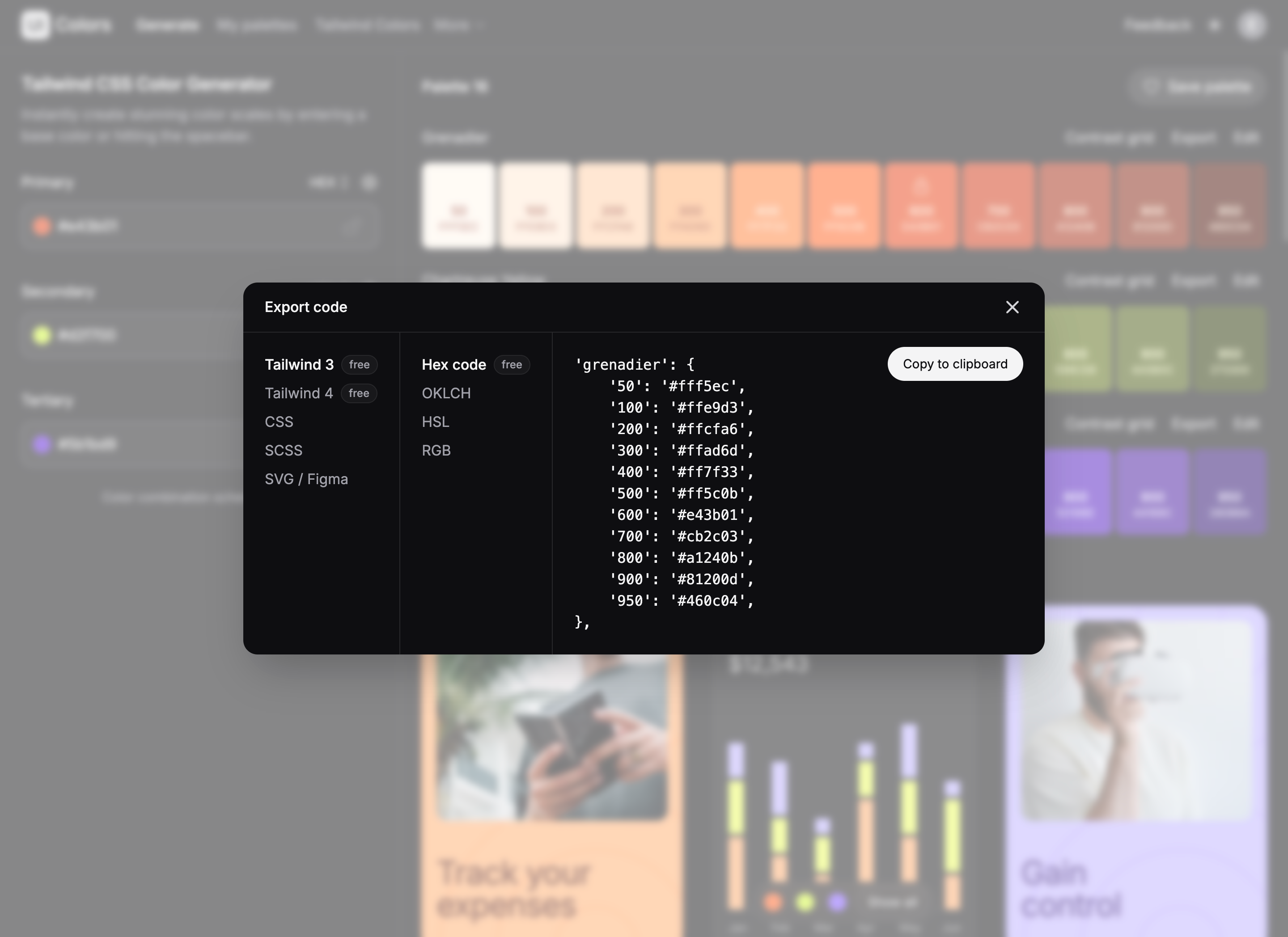 UI renkleri - Tailwind CSS Renk Jeneratörü ve Düzenleme Aracı medya 8