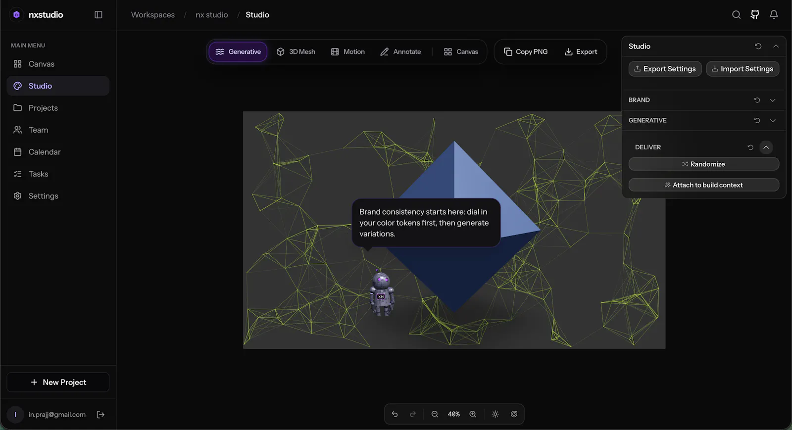 nxstudio screenshot 2