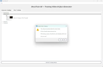 DocuTrainAI AI powered Training Videos gallery image