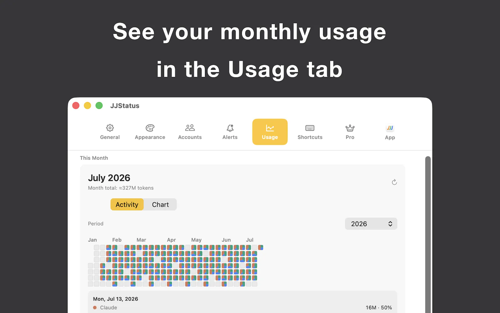 JJStatus screenshot 5