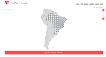 The Map of brands gallery image