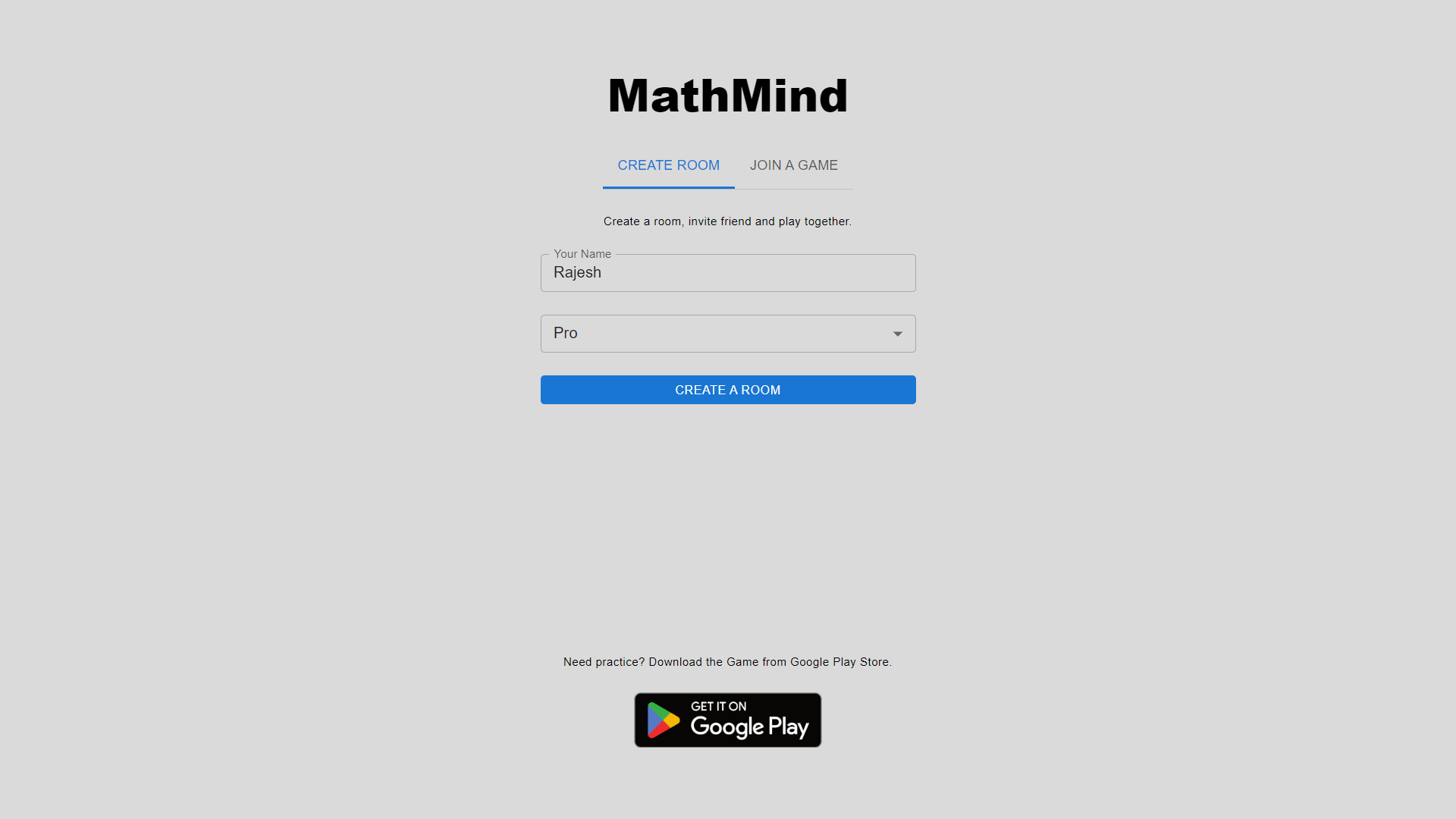Math Mind Online Multiplayer Game gallery image