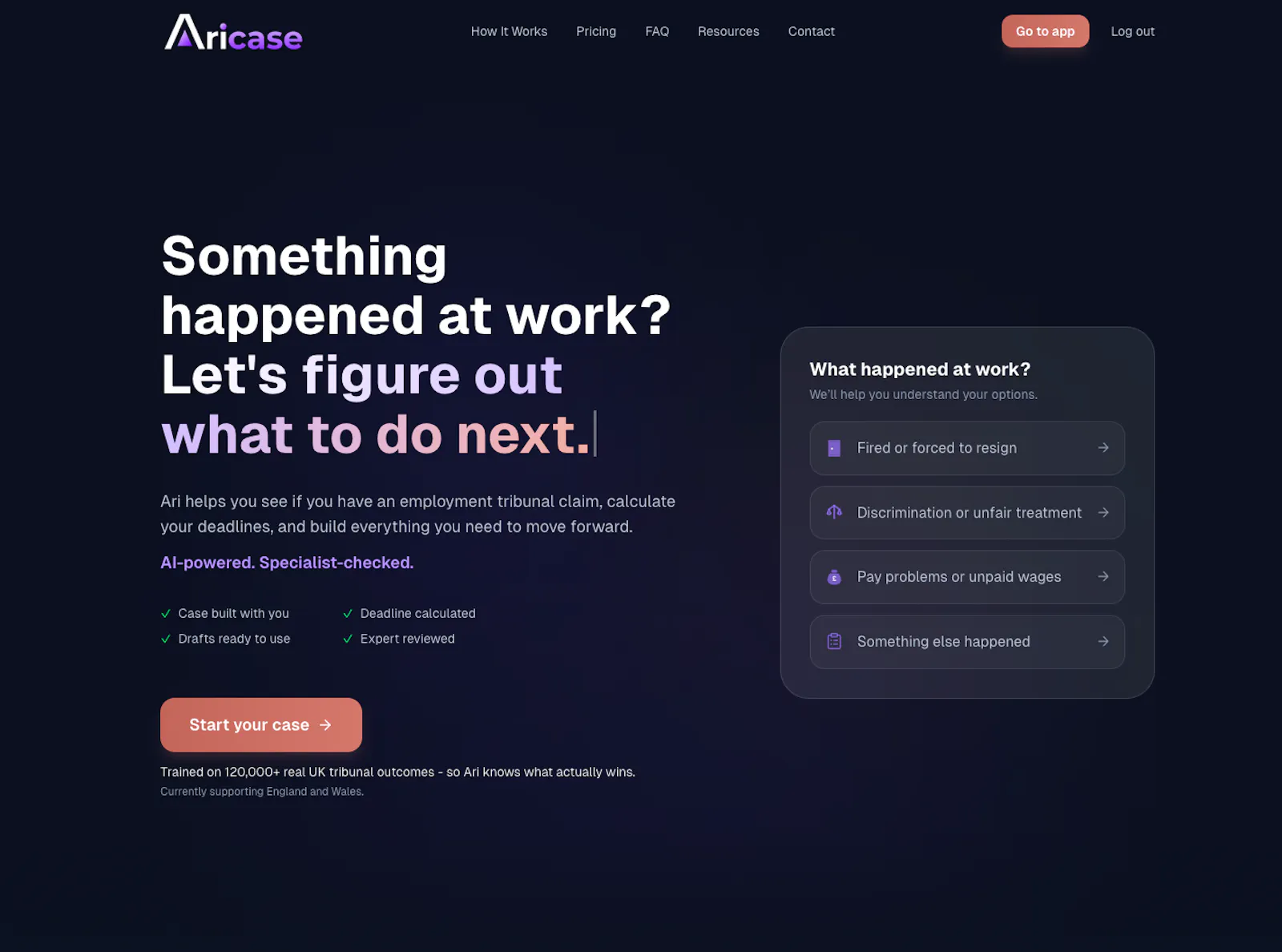Aricase screenshot 2