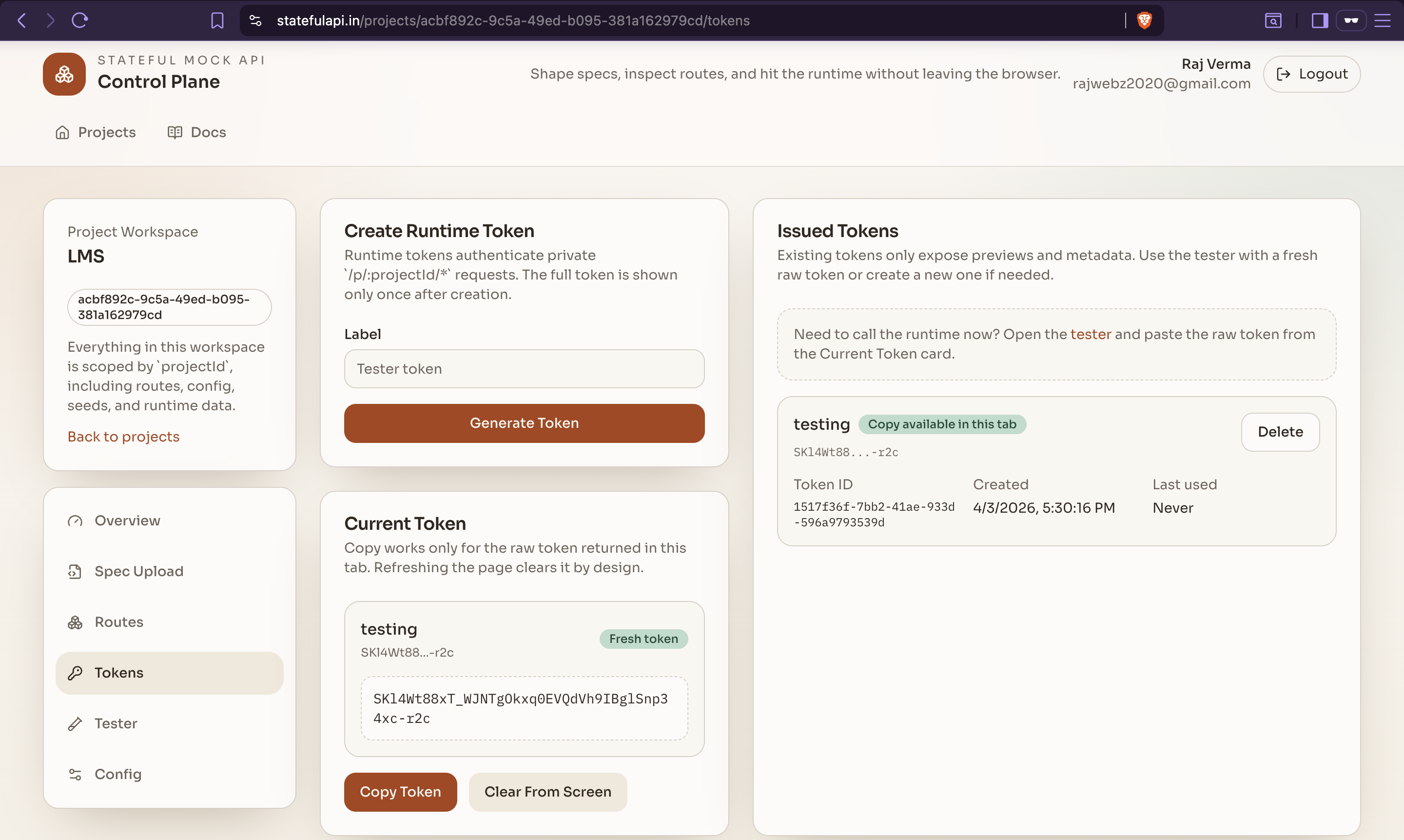 Stateful Mock API gallery image