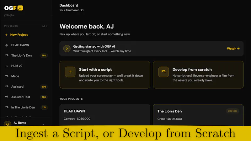 OGF AI Product Launch  screenshot 3