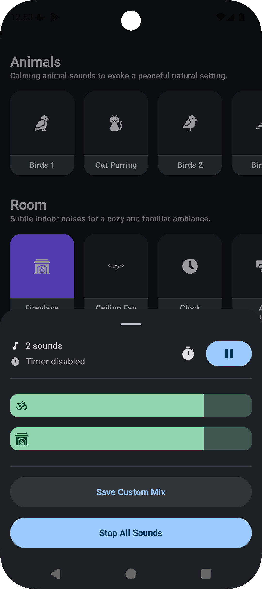 Deep Sleep Sounds - Screenshot 2 showing product features and functionality