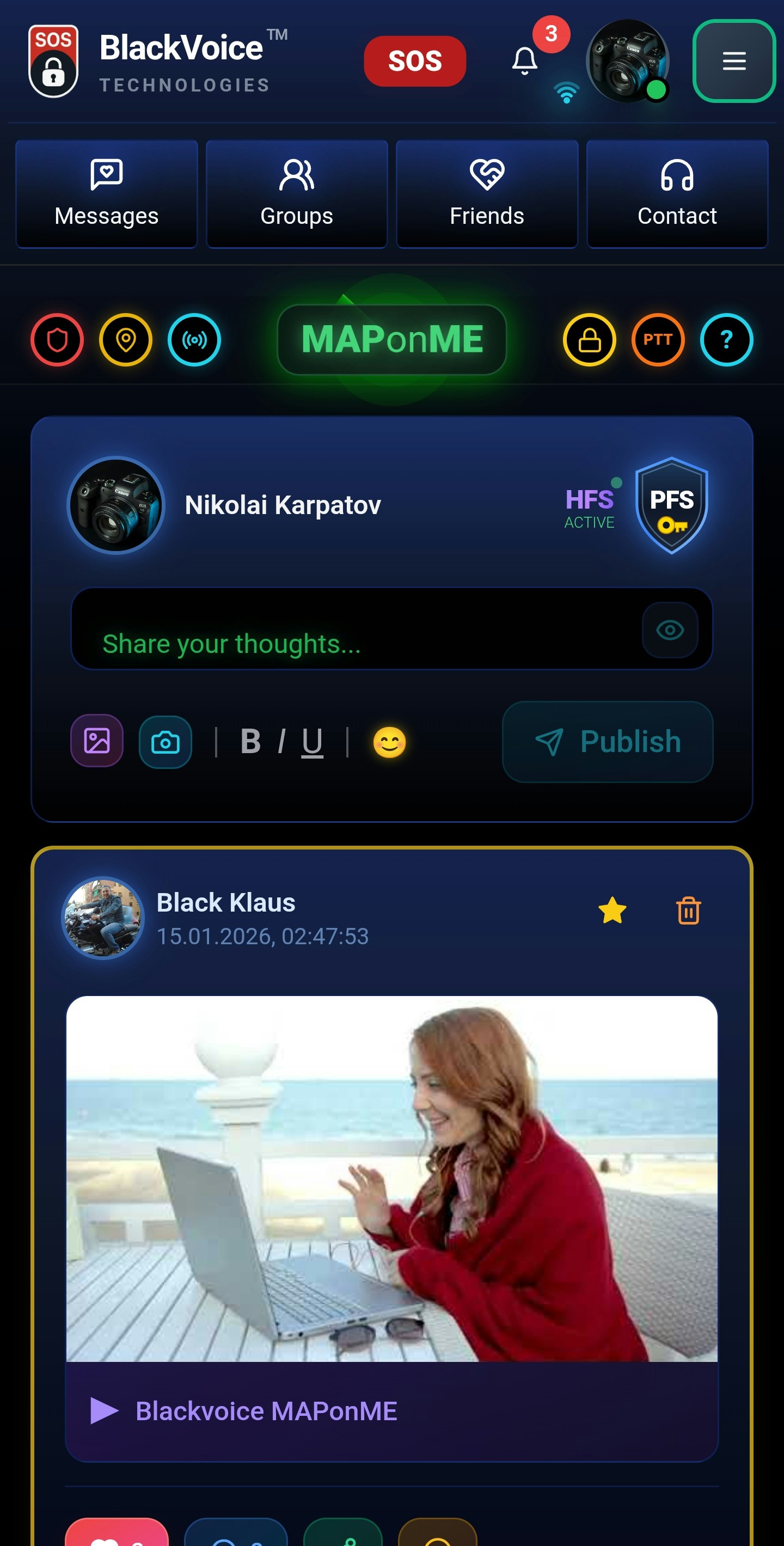 MAPonME by BLACKVOICE TECHNOLOGIES™ gallery image