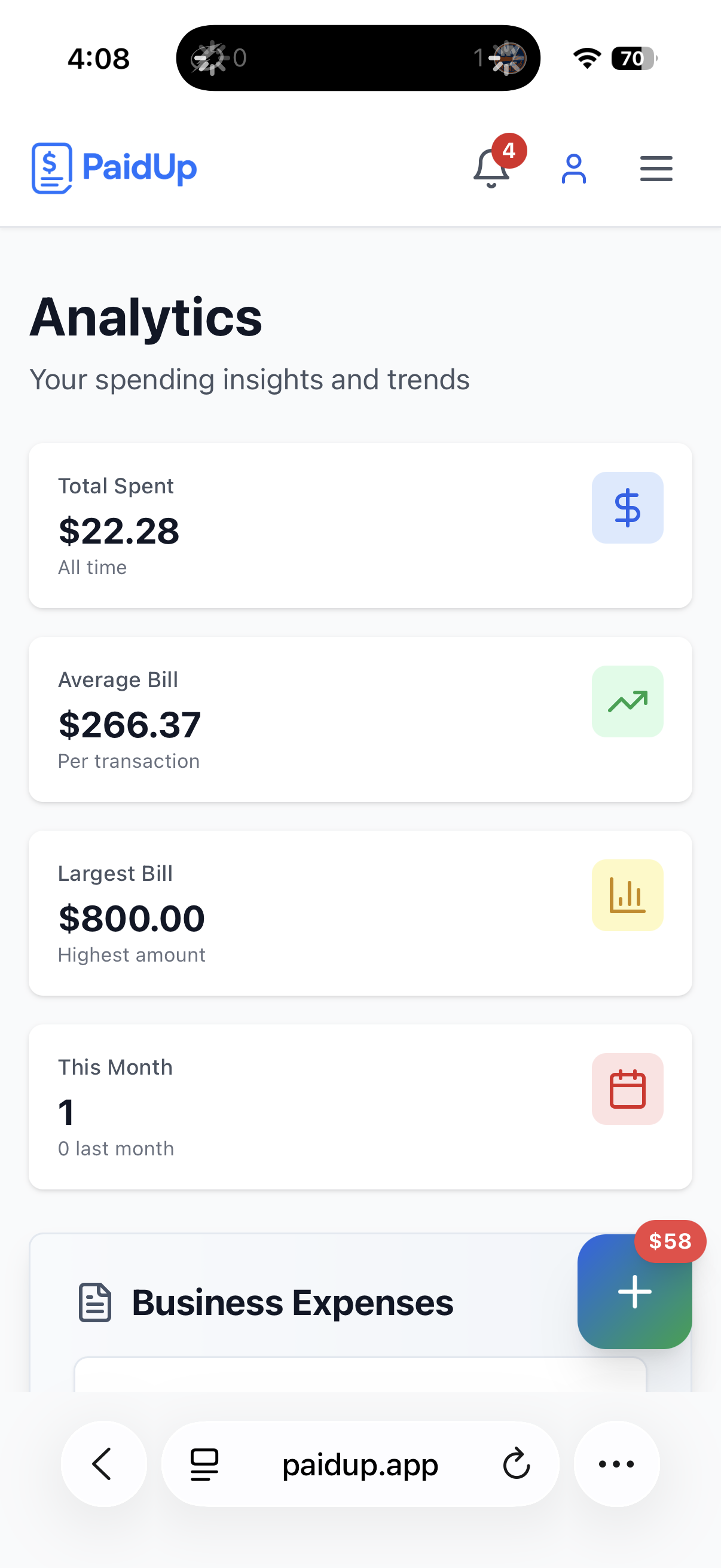 PaidUp gallery image