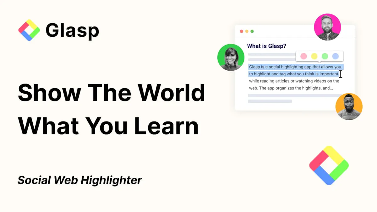 Glasp: Curated Content to Crafted Posts