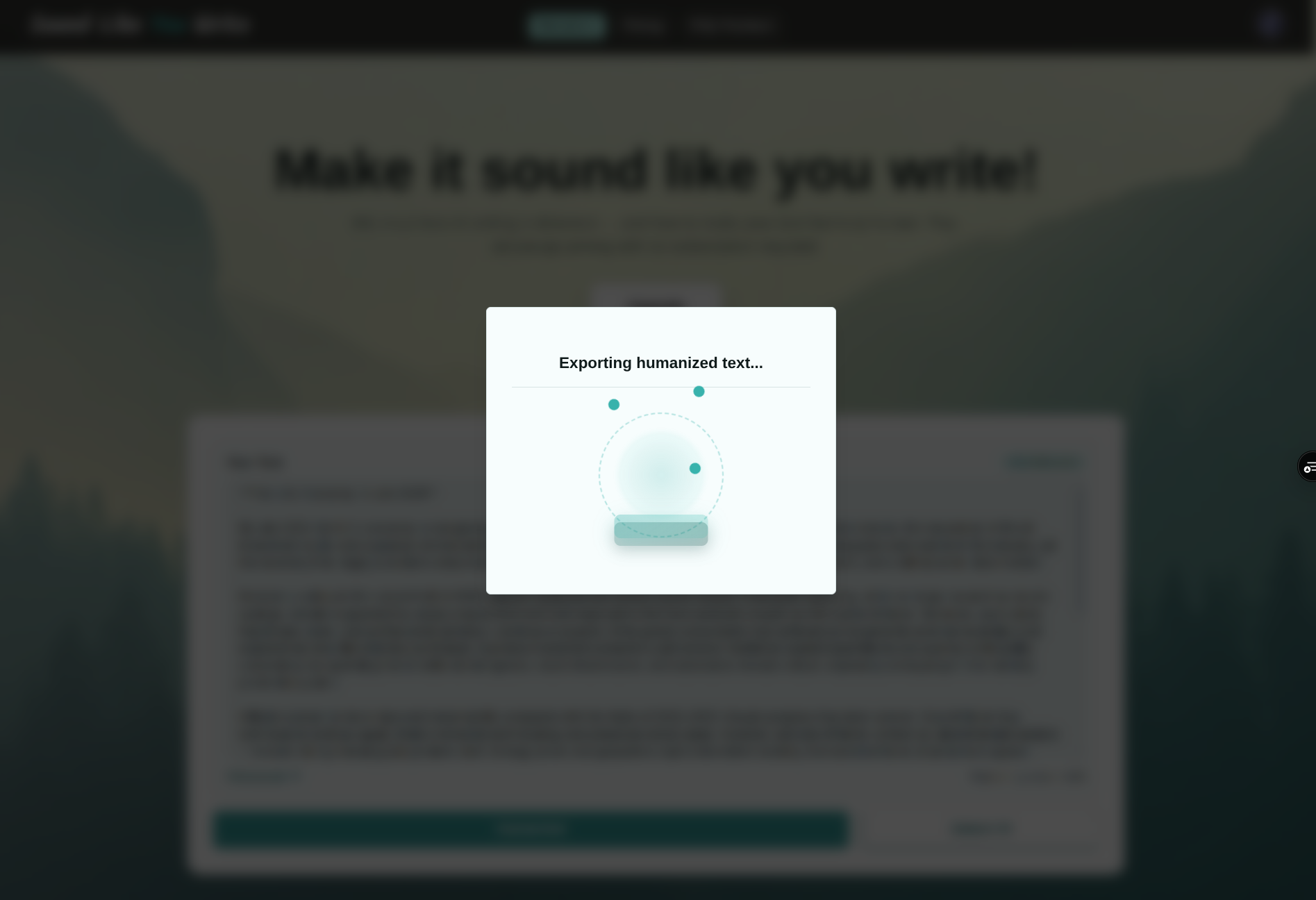 Sound-Like-Your-Write - Screenshot 4 showing product features and functionality