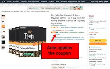 Amazon Auto-Coupon gallery image