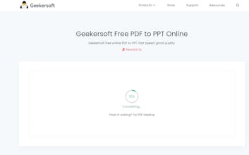 Geekersoft free PDF to PPT gallery image