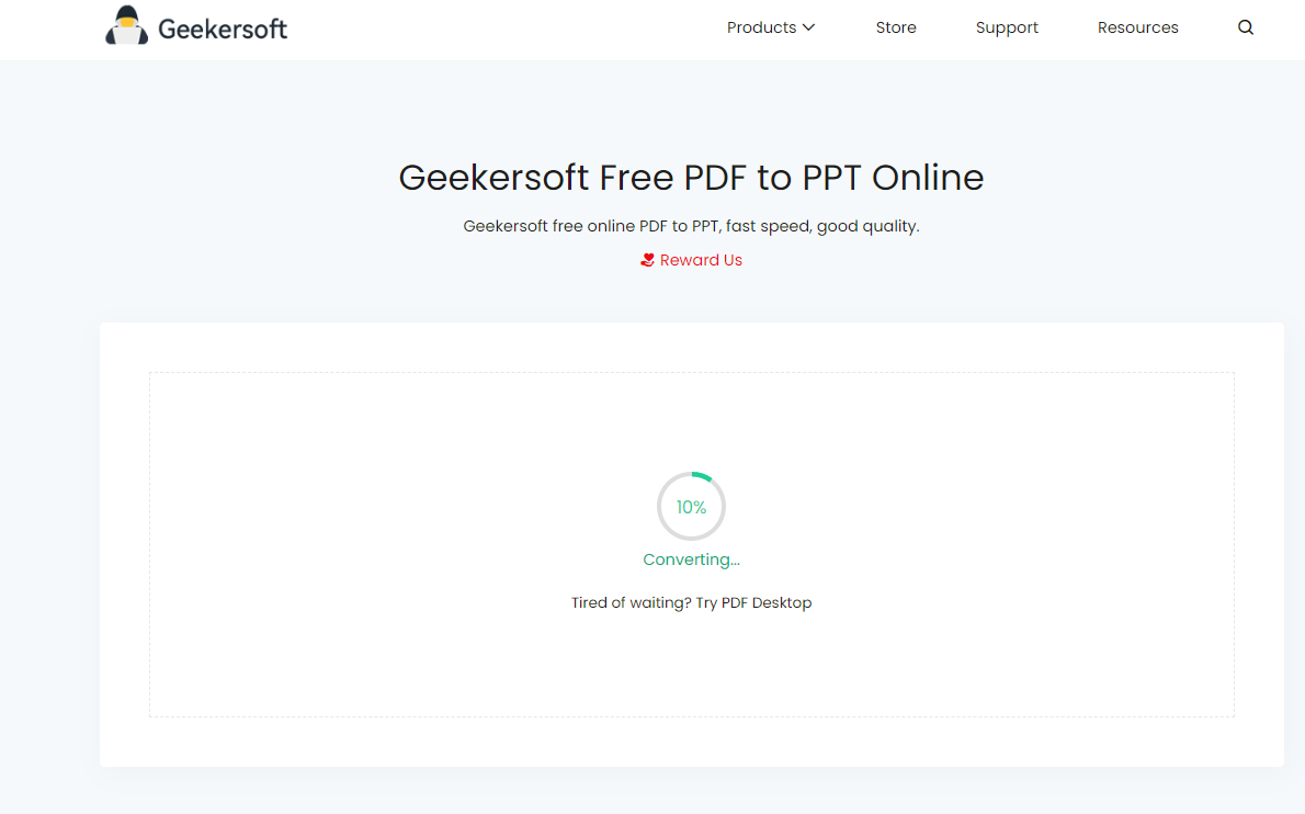 Geekersoft PDF ฟรีเป็น PPT ออนไลน์ media 2