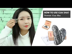 Stainless Steel Gua Sha with Face Roller gallery image