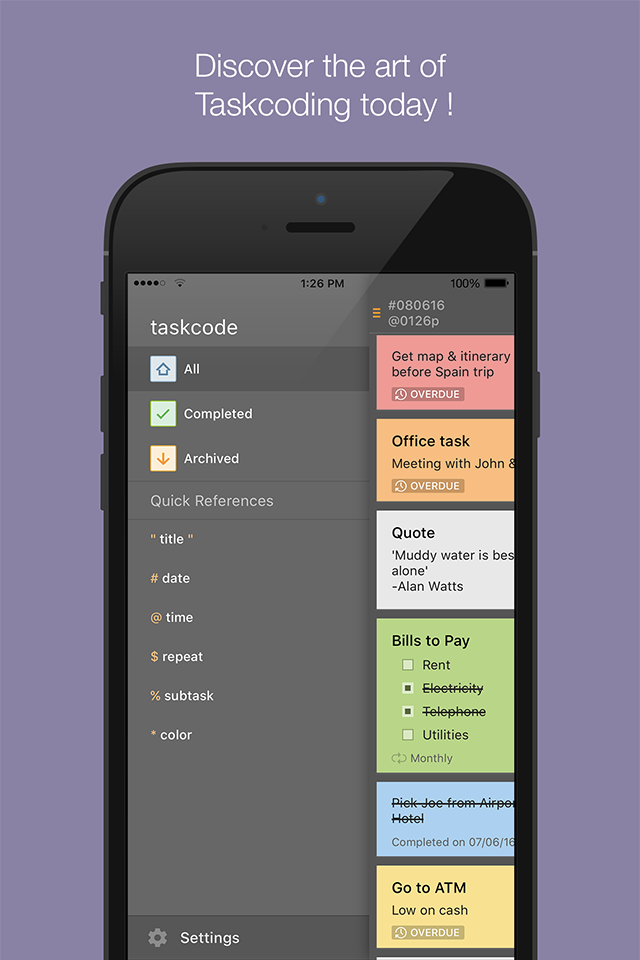 Taskcode Image