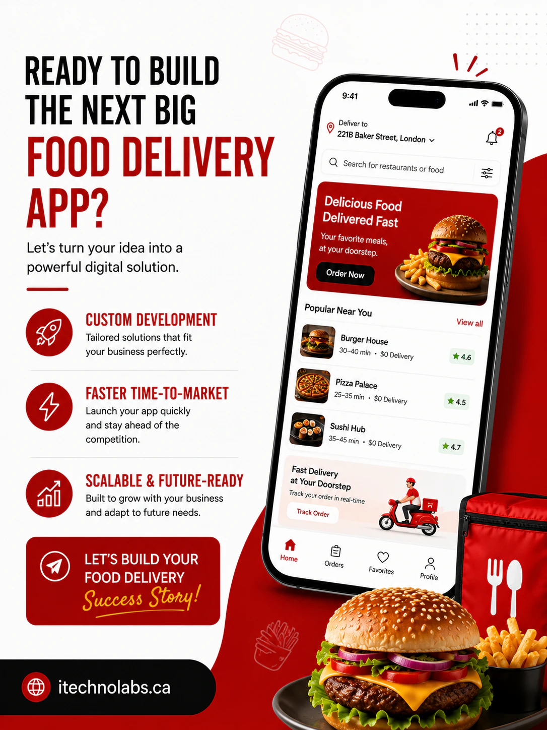 Food Delivery App gallery image