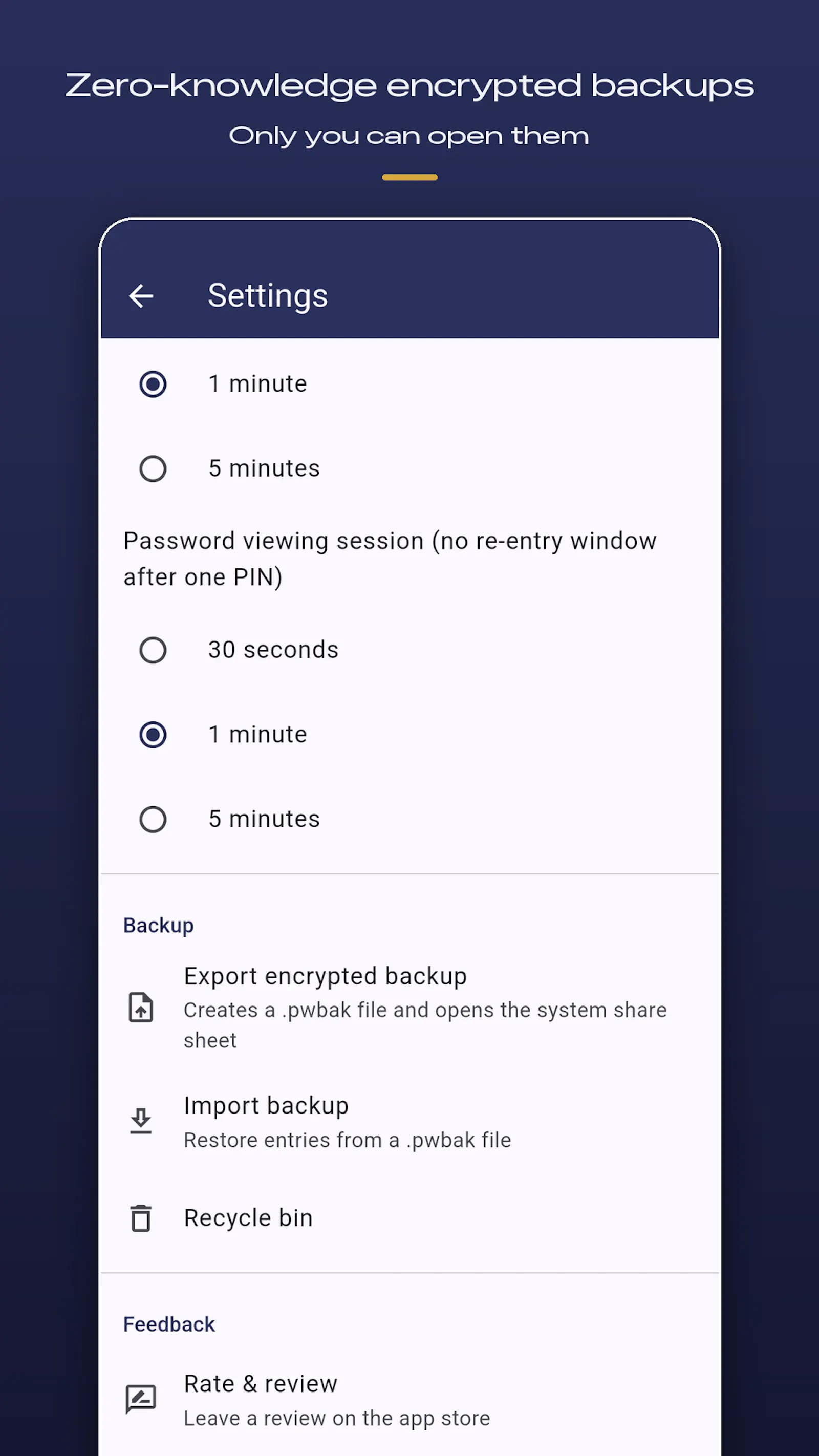 OwnVault screenshot 4