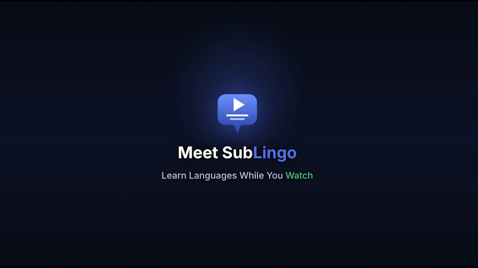 SubLingo Practice screenshot 1 (video preview)